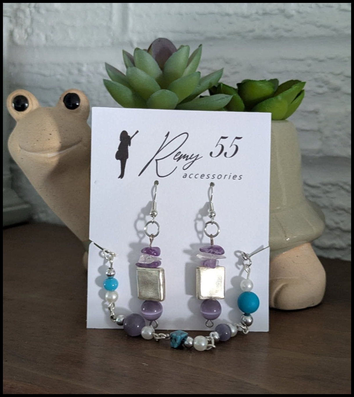 Earring & Bracelet Set