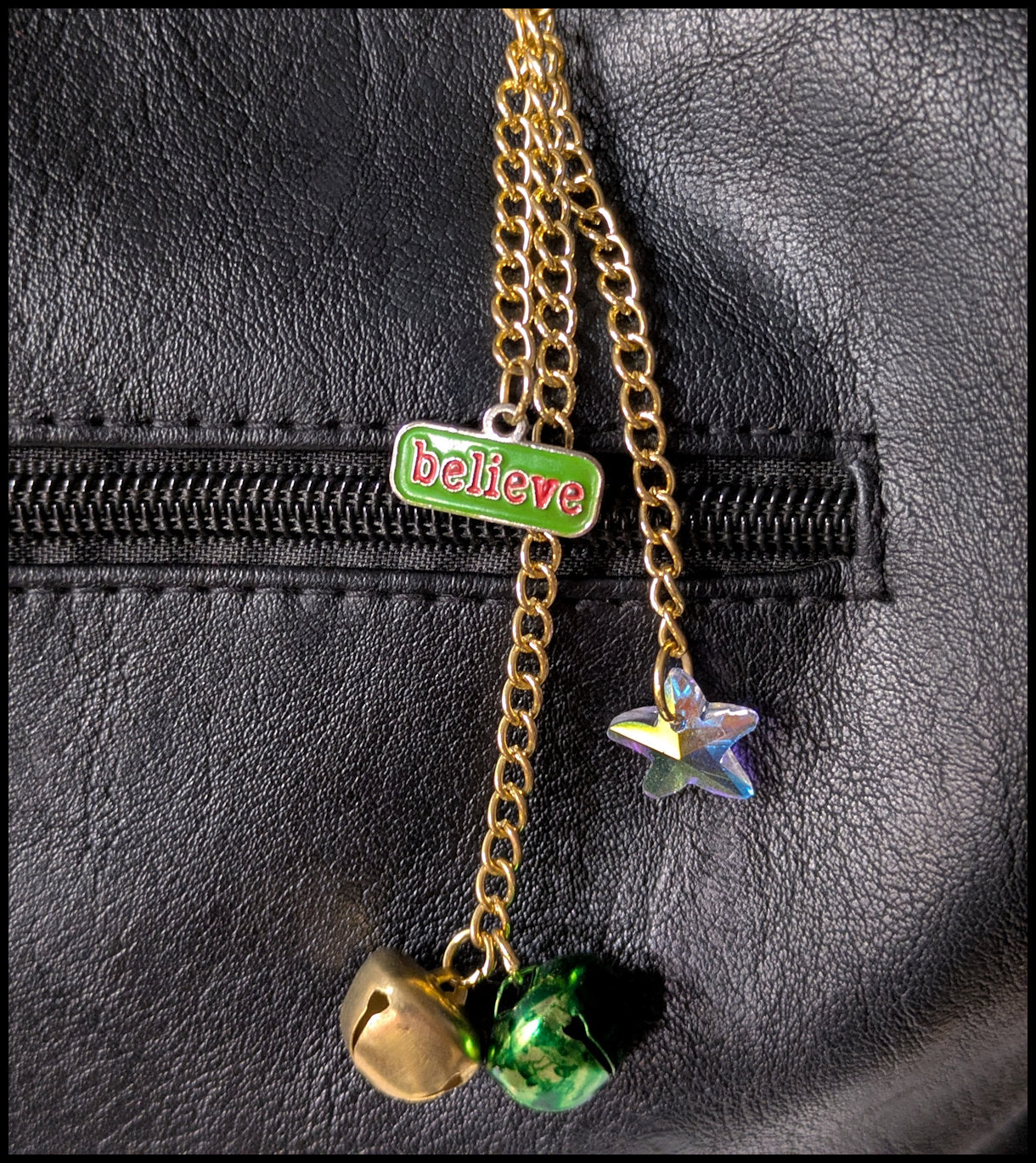 Christmas bag bling