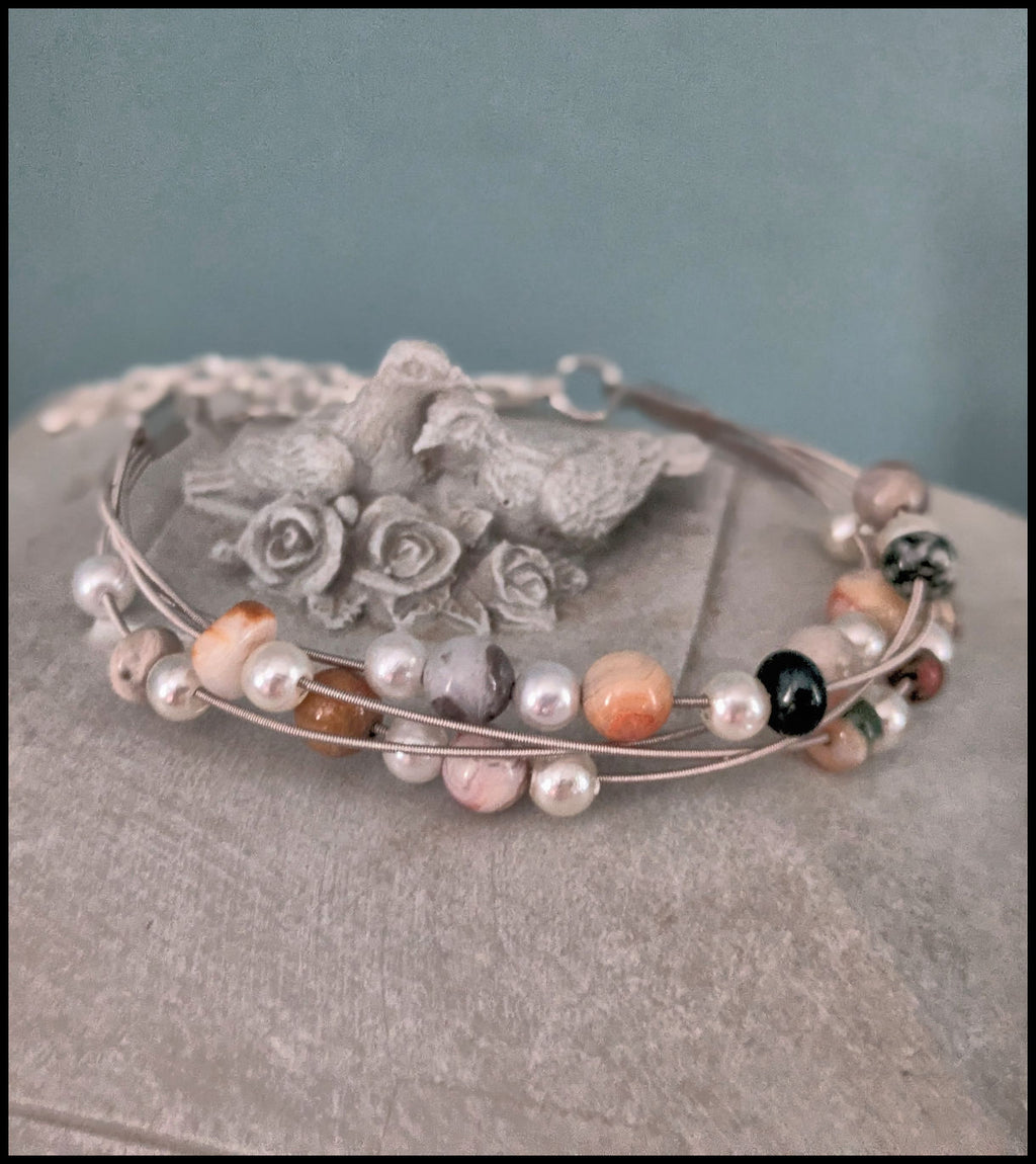 Guitar string bracelet