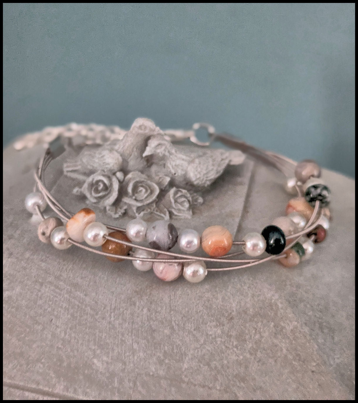 Guitar string bracelet