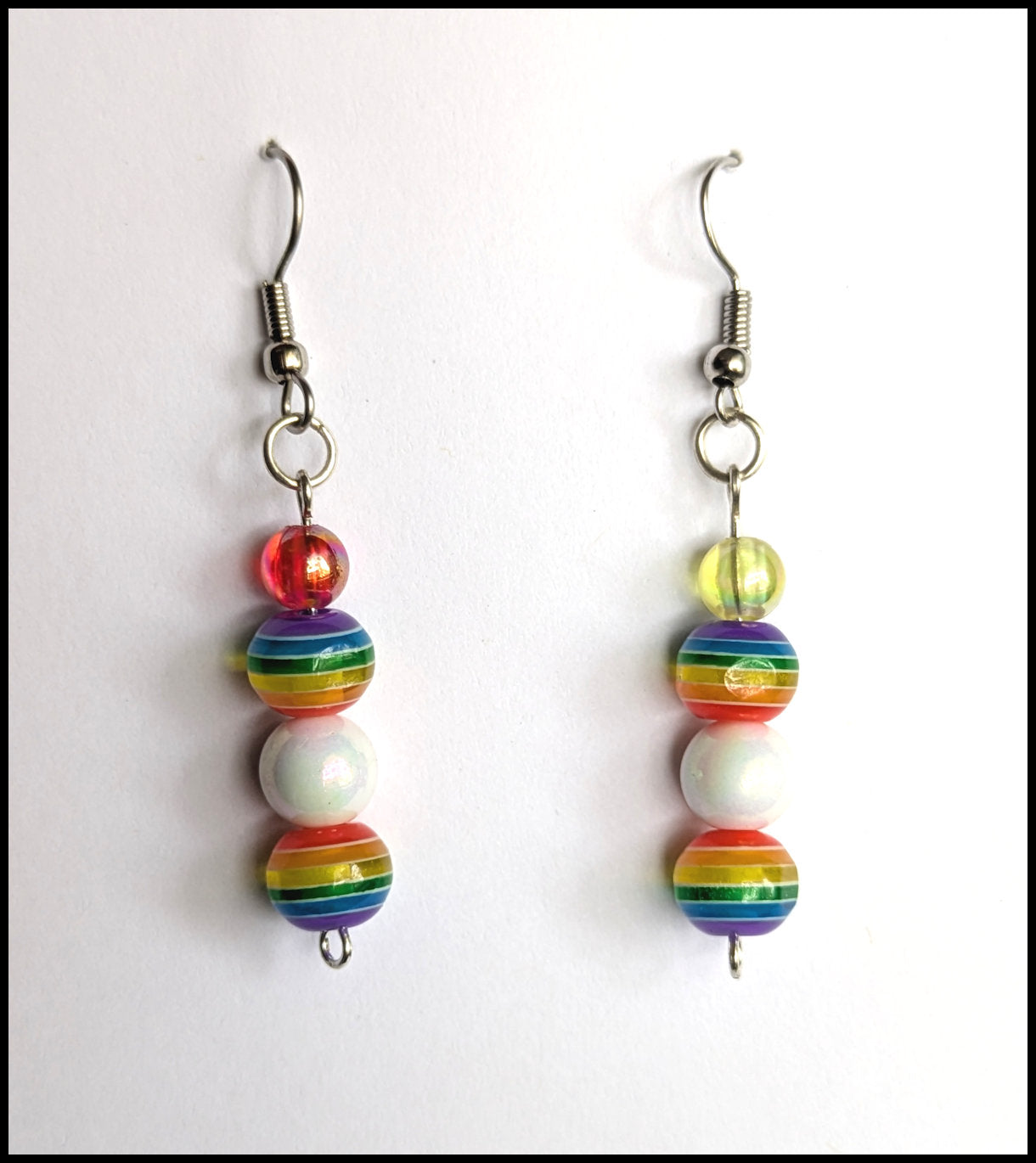 Rainbow earrings