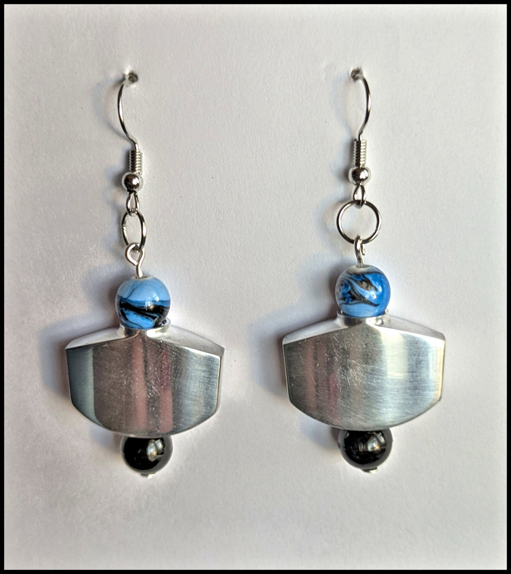 Guitar tuner button earrings