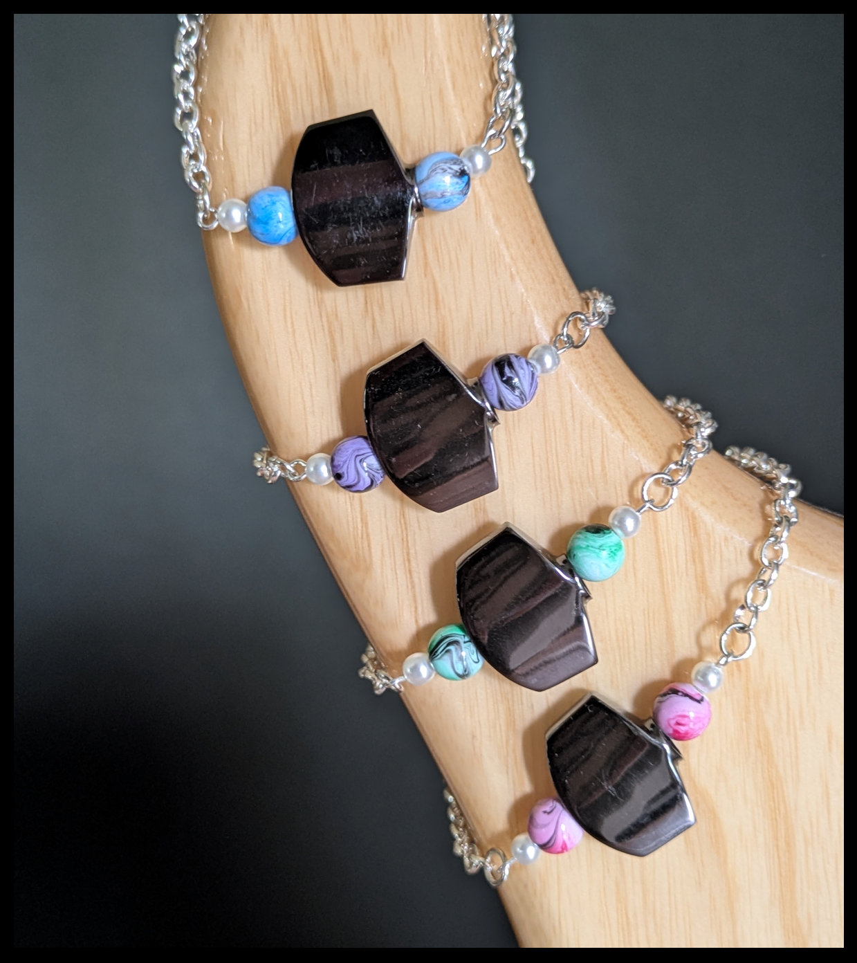 Tuner buttons bracelet