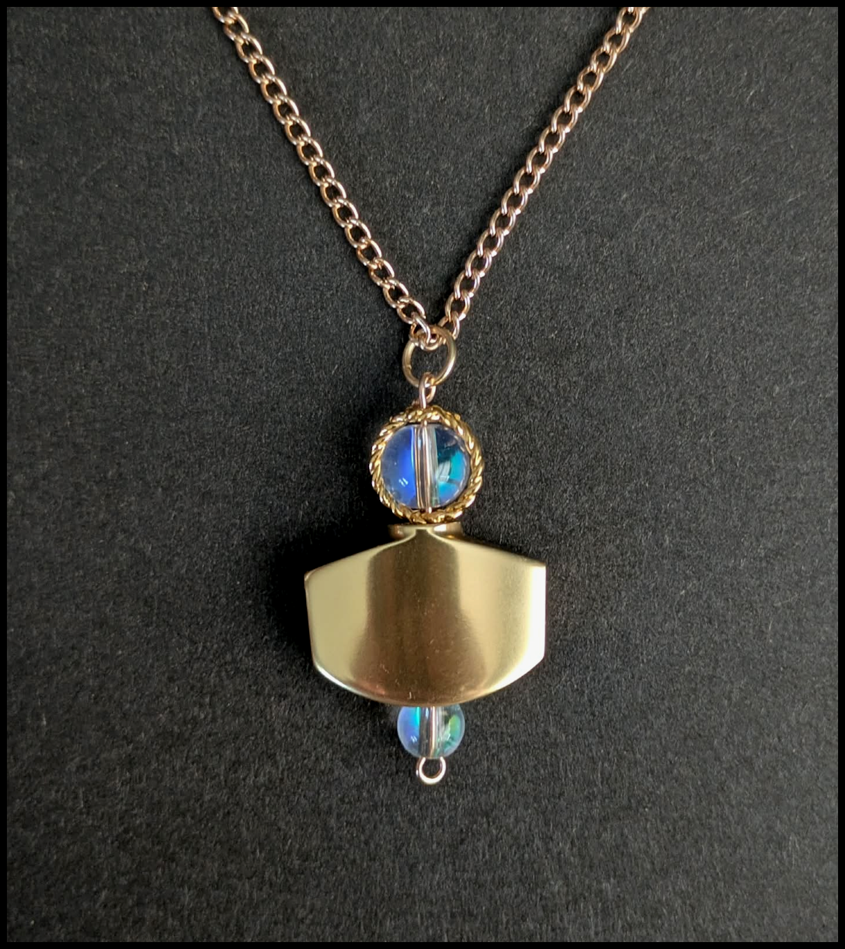 Tuner button necklace
